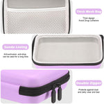 Fukumi Carrying Case for Portable Nebulizer, Travel Medical Bag, Hard Emergency Medical Bag for Inhaler Spacer Case for Kids and Adults, Masks, Asthma Accessories Case for Medicin, MB02-P