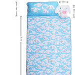 Juju Cinnamon Roll Kawaii Nap Mat - Cute Kawaii Stuff - Toddler Nap Mat - Kids Sleeping Bag for Kids - Toddler Sleeping Bag Kindermat