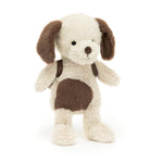 Jellycat Backpack Puppy Stuffed Animal, 8.5" - Dogs & Puppies Plush Toy - Classic Children's Gift