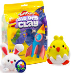Play-Doh Brand Air Dry Clay, 6 Vibrant Clay Colors, Soft & Ultra Light Modeling Clay for Kids, Moldable, Paintable, Crumble-Free