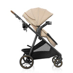 Evenflo Shyft Intuiti+ Stroller with Green & Gentle Fabric (Travertine)