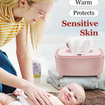 Wipe Warmer - 2025 New Premium Baby Wet Wipes Dispenser, Baby Wipe Warmer for Home Use - Essential Calentador De Wipes para Bebes - Travel Friendly with Direct Plug-in Power Supply