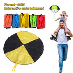 Juuxncgv 10 Pack Parachute Toy,Tangle Free Throwing Toy Parachute,Outdoor Toss It Up Flying Toys for Kids,Gifts(5 Colors)