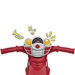 Radio Flyer Lights & Sounds Racer, Red Toddler Ride On Toy for Kids Ages 2-5