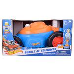 Hot Wheels™ Bubble Lawn Mower for Toddlers, Bubble Blowing Machines, Indoor/Outdoor Gardening Toy, Birthday Gift for Prechool Girls and Boys, No Batteries Required, Includes Bubble Solution, 2+