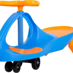 Wiggle Car - Ride on Toy for Ages 3 and Up - Toddler Ride on Toys with no Batteries, Gears, or Pedals Just Twist, Wiggle, and Go by Lil’ Rider (Blue)