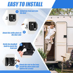Beaiguna RV Entry Door Lock Replacement - Upgrade Door Latch Handle With Paddle Deadbolt for Outside, Camper Trailer Lock for Cargo Horse, Premium Zinc Alloy Locks for Travel Trailers