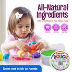 Hygloss Play Modeling Dough - 1lb. - Easter Basket Stuffer - Unscented Dough - Safe & Non-Toxic for Kids Arts & Crafts - Party Favors - Classroom Supplies, Lime Green