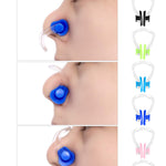 Yaomiao 6 Pcs Silicone Swimming Nose Plugs for Kids and Adults
