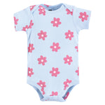 Hudson Baby Infant Girl Cotton Bodysuits, Mommys Girl Butterfly, 12-18 Months