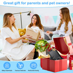 Dual Baby Car Camera for 2 Kids - 6.9” HD Display with Ambient Lighting, Rotatable Night Vision Cameras, Easy Setup, Ideal for Parents, Grandparents, Nannies, Safe & Clear Viewing
