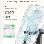 Grownsy EaseClean Bottle Washer Pro | All-in-One Bottle Washer and Sterilizer and Dryer | Baby Bottle Washer for Bottles, Pump Parts & Baby Essentials | Replaces Hand Washing