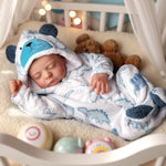 BABESIDE Reborn Baby Dolls Boy, 20 Inch Lifelike Newborn Real Life Poseable Realistic Doll for Boy Soft Vinyl and Cloth Body Baby Dolls with Clothes and Toy Gift for Kids Age 3+