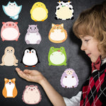 Fancy Land 24 Pads Cute Sticky Notes Cartoon Animal Pattern Sticky Notes for Teachers Classrooms 720 Sheets Memo Pads Teacher Appreciation Nurse End of Year Graduation Gift Home Office Supplies Cute