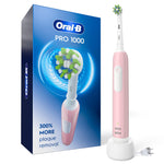 Oral-B Pro 1000 Rechargeable Electric Toothbrush, Pink