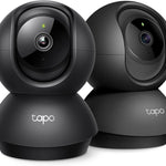 TP-Link Tapo 2K Pan/Tilt Security Camera for Baby Monitor, Pet Camera w/ Motion Detection and Tracking, 2-Way Audio, Night Vision, Cloud & SD Card Storage, Works w/ Alexa & Google Home (Tapo C210)