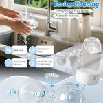 Electric Breast Pump with Models MY-376, Wearable Breast Pump Hands Free for Travel & Home, 4 Modes 9 Levels, 135° Flange, Quiet 40dB, BPA-Free, Easy to Clean & Gift for New Moms, Black