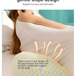 Busarilar Pregnancy Pillows for Sleeping, Maternity, Pregnancy Body Pillow Support for Back, Legs, Belly, HIPS of Pregnant Women, Detachable and Adjustable with Pillow Cover (Green, Small)