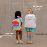 Simple Modern Medium Disney Pixar Toddler Backpack for School Girls and Boys | Kindergarten Elementary Kids Backpack | Fletcher Collection | Kids - 15" tall | Pixar Mashup on Blue