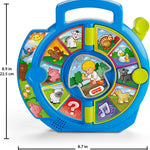 Fisher-Price Little People Toddler Learning Toy World of Animals See ‘N Say with Music and Sounds for Ages 18+ Months