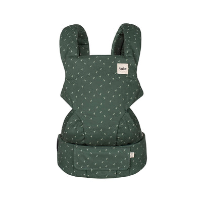 Baby Tula Explore Carriers - Breathable Baby Carrier Newborn to Toddler - Adjustable Toddler Carrier - Multiple Ergonomic Positions Front and Back - Ergonomic Fit for 7-45 lb - Cotton, Seedling