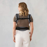 Ergobaby Omni Classic Baby Carrier for Newborn to Toddlers 0-48 Months (7-45 lbs) - 4-Position Breathable Mesh Baby Carrier with Ergonomic Support - Charcoal Grey