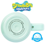 Silver Buffalo Spongebob Squarepants Featuring Squidward Tentacles Stainless Steel Tumbler with Handle and Straw, Fits in Standard Cup Holder, 40 Ounces