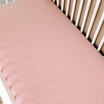 Crib Sheets Neutral - Fitted Baby Crib Sheets Bed for Girl Boy - 2 Pack Standard & Toddler Mattress (Juliette) - Buttery Soft Organic Cotton Blend