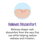 Desitin Daily Defense Baby Diaper Rash Cream with 13% Zinc Oxide Barrier Cream to Treat, Relieve & Prevent diaper rash, Hypoallergenic, Dye-, Phthalate- & Paraben-Free, Travel Size, 2 oz