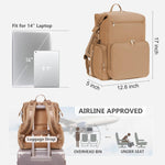 CEI-CEI Neoprene Diaper Bag Backpack Large Newborn Baby Maternity Bags Waterproof Travel Backpack for Mom Dad with Insulated Pockets,Changing Pad