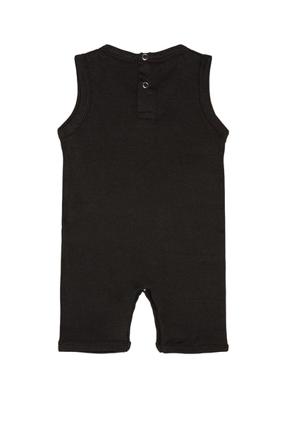 Sleeveless Romper Set - Cap and Bodysuit (0-3 Months)