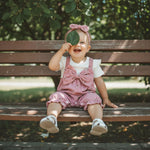 YINGISFITM Newborn Baby Girl Clothes Summer Short Sleeve Romper Floral Bow Short Jumpsuit Infant Cute Outfits (Pink, 3-6 Months)
