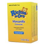 Ricitos De Oro Baby Cleansing Bar Soap with Extract Calming Effect, Chamomile, 6-Pack of 3.5 Oz Each Soap, 6 Soaps