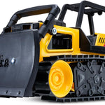 Tonka Steel Classics 4x4 Pickup Truck - Made with Steel & Sturdy Plastic, Yellow Toy Construction Truck, Boys and Girls, Kids, Toddlers, Ages 3+