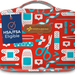 KeepGoing Large Home First Aid Kit for Kids – 270 Pc. for Car, Home, Dorm, & Boat with Latex-Free Bandages – 10 x 7 x 3.5 in. Travel First Aid Kit (Signature)