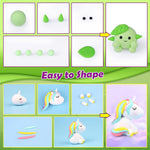 Air Dry Clay 100 Colors, Modeling Clay for Kids, DIY Molding Magic Clay, Gift for Kids