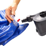 Jokari Belly Buddy Inflatable Floating Maternity Air Pillow. Body-Length Pregnancy Support Cushion for Hip, Pelvis, Spine and Belly Comfort at The Pool, Beach or Home with Storage Pocket