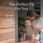 Ergobaby Embrace Newborn Baby Carrier for Infants 0-12 Months (7-25 lbs) - Ergonomic 2-Position Infant Carrier with Head and Neck Support, Hip-Healthy Positioning - Olive