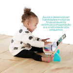 Baby Einstein and Hape Magic Touch Wooden Toy Piano, Montessori Musical Learning Toy for Babies and Toddlers 6mo+