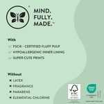 The Honest Company Clean Conscious Diapers | Plant-Based, Sustainable | Winter '24 Limited Edition Prints | Club Box, Size 5 (27+ lbs), 44 Count