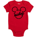 Disney Mickey Mouse Newborn Baby Boys 5 Pack Bodysuits 3-6 Months