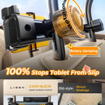 LISEN 3 in 1 for iPad Holder for Car Accessories for Women Interior Road Trip Essentials Tablet Holder Backseat Car Organizer Car TV for Back Seat Headrest iPad Car Mount Kids Fire Tablet 4.7-11"