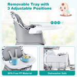 BABY JOY Baby High Chair, 8 in 1 Convertible Highchair for Babies & Toddlers | Booster Seat | Table and Chair Set | Building Block Table | Toddler Chair with Safety Harness, Removable Tray (Chevron)