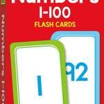 School Zone Get Ready Flash Cards Alphabet & Numbers 1-100 2-Pack: 112 Cards, Preschool & Kindergarten Learning, ABC Letters, Phonics, Counting, Early Math Skills, Ages 3–6