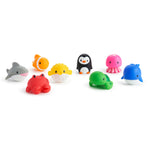 Munchkin Bath Toy Squirts, Ocean Sea Animal | 9 Months and Up | 16 Pack | For Babies and Toddlers