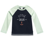 Gerber Baby Boys Baby Toddler Long Sleeved Rashguard Swim Bathing Suit Set Anchors 3-6 Months