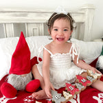 Murnouche Newborn Baby Girl Romper Dress Summer Clothes Boho Photoshoot Outfits with Headband