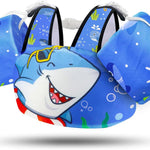 Vvinca Separable Toddler Swim Vest Fit 22-66 Lbs（1-6 Years）|2025 Newest 3 in 1 Pool Float & Arm Bands Boys and Girls, Adjustable Sturdy Safety for Infant 1 2 3 4 5 6 Year