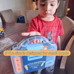 Kiszo Toddler Tool Set - 11 pc Kids Tool Set with Box, Pretend Play Toys for Kids Ages 3-6, Perfect for Christmas & Birthday Gifts