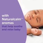 Johnson's Baby Bedtime Moisturizing Body Cream, Relaxing Aromas, Night Time Baby Massage Cream for Dry Skin Relief, Hypoallergenic, No Parabens, Phthalates or Dyes, 8 fl. oz